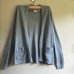 CYRUS Light Blue Open Front Cardigan